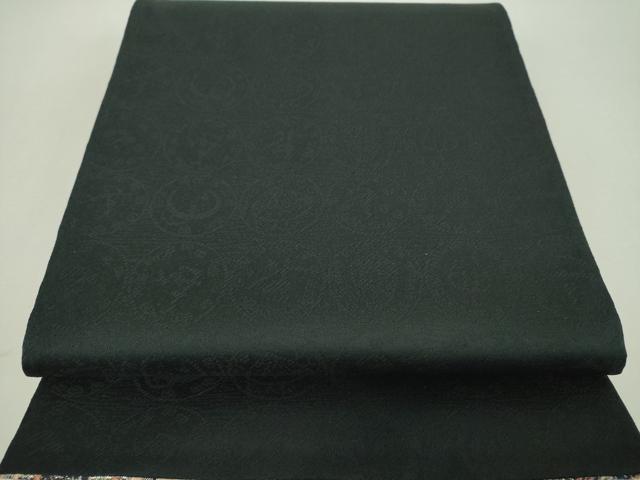 平和屋着物▼両面　六通柄袋帯　唐織　流水文　金糸　正絹　逸品　未使用　DABI6538ps