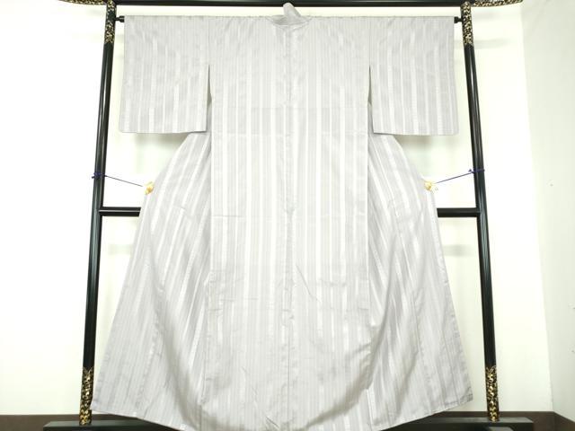 平和屋着物●本場筑前博多織　お召　献上　正絹　逸品　DABI6598ps