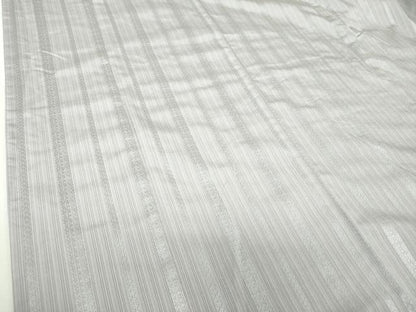 平和屋着物●本場筑前博多織　お召　献上　正絹　逸品　DABI6598ps