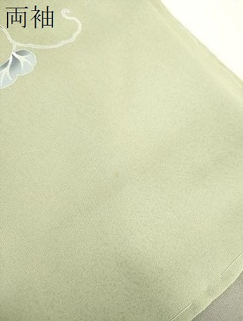 平和屋着物●訪問着　駒刺繍　蔦の葉瓢箪　金彩　正絹　逸品　未使用　DABI6613ps