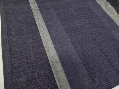 平和屋着物●結城紬　80亀甲　間道　正絹　逸品　未使用　DABI6628ps