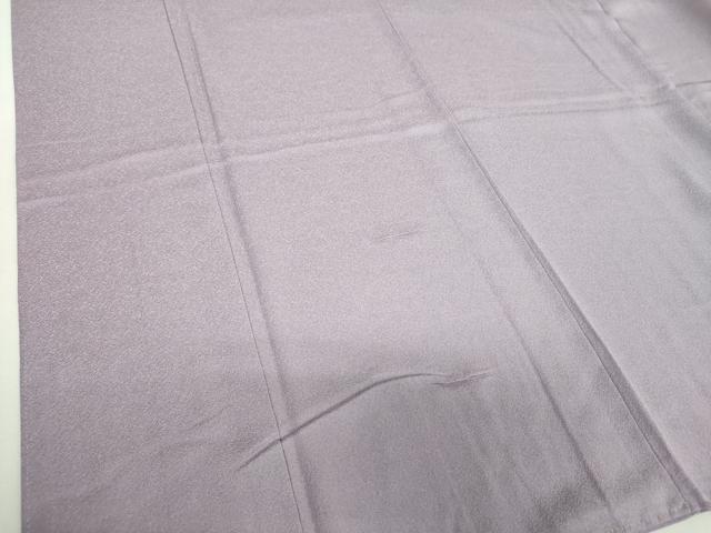 平和屋着物●上質な色無地　菊尽くし地紋　薄葡萄色　正絹　逸品　未使用　DABI6630ps