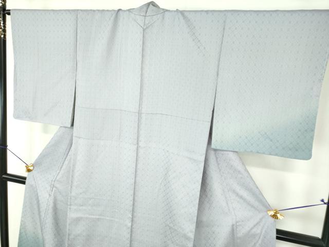 平和屋着物●ファッションデザイナー　コシノアヤコ　訪問着　花織　霞文　正絹　逸品　未使用　DABI6632ps
