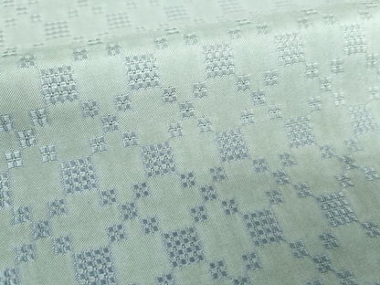 平和屋着物●ファッションデザイナー　コシノアヤコ　訪問着　花織　霞文　正絹　逸品　未使用　DABI6632ps