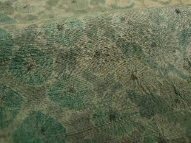 平和屋着物●菅原工房　菅原結作　漢方染紬　訪問着　蜘蛛絞り　流水文　正絹　逸品　未使用　DABI6633ps