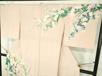 平和屋着物●訪問着　友禅　作家物　乱菊　吉祥花文　暈し染め　正絹　逸品　DABI6644ps