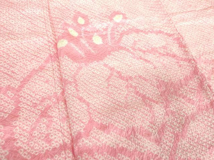 平和屋着物●豪華振袖　総絞り　桐　正絹　逸品　DABI6651ps