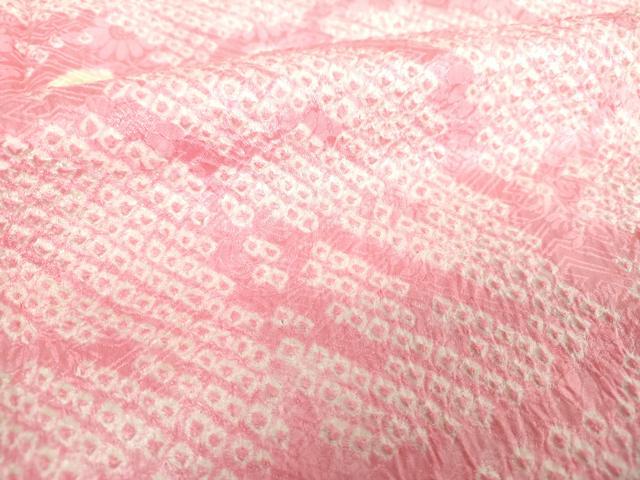 平和屋着物●豪華振袖　総絞り　桐　正絹　逸品　DABI6651ps