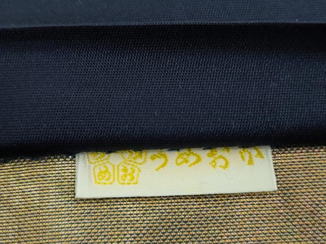 平和屋着物▼六通柄袋帯　唐織　蜀江華紋　金銀糸　引箔　正絹　逸品　DABI6790ps