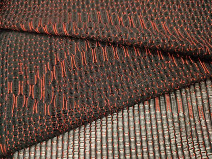 平和屋着物▽道行コート　スリーシーズン　春夏秋　塵除け　流線文　正絹　逸品　DABI7018fe