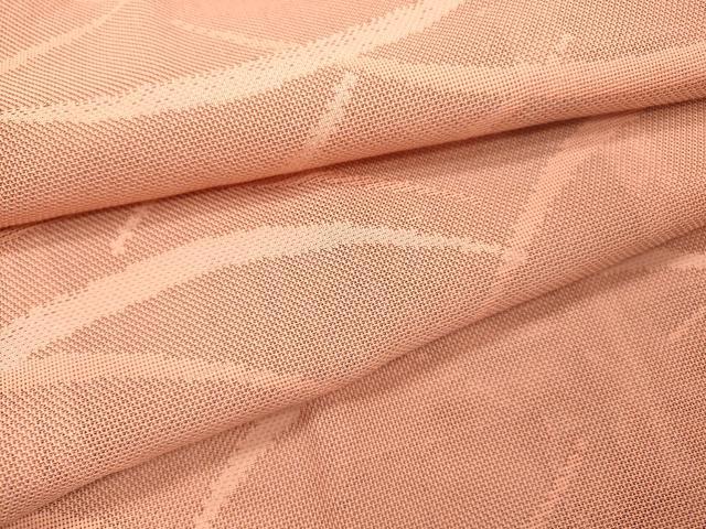 平和屋着物▽道行コート　スリーシーズン　春夏秋　塵除け　芝文　一斤染色　正絹　逸品　DABI7026fe