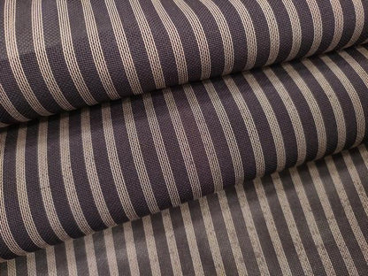 平和屋着物▽道行コート　スリーシーズン　春夏秋　塵除け　二重紗　縞　正絹　逸品　DABI7034fe