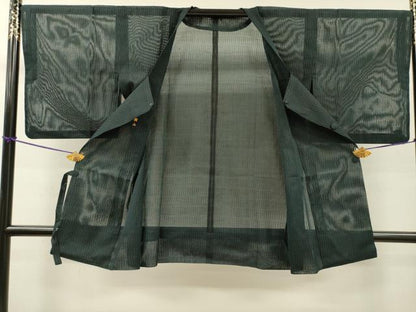 平和屋着物▽　スリーシーズン　春夏秋　塵除け　　正絹　逸品　DABI7050fe