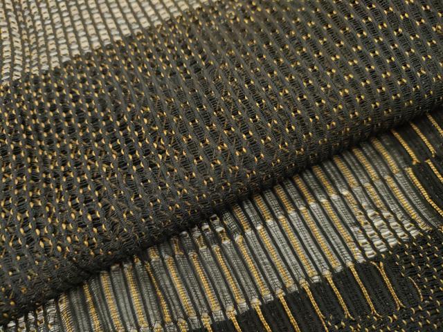 平和屋着物▽道行コート　スリーシーズン　春夏秋　塵除け　道長文様　正絹　逸品　DABI7054fe