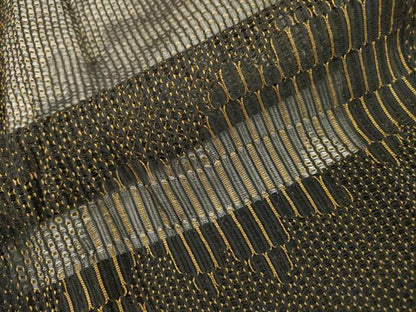 平和屋着物▽道行コート　スリーシーズン　春夏秋　塵除け　道長文様　正絹　逸品　DABI7054fe