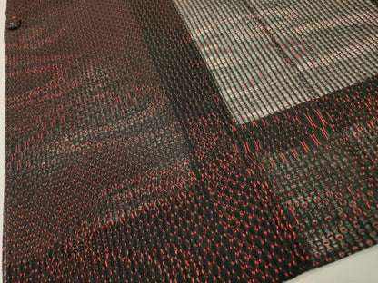 平和屋着物▽道行コート　スリーシーズン　春夏秋　塵除け　流水文　正絹　逸品　DABI7056fe