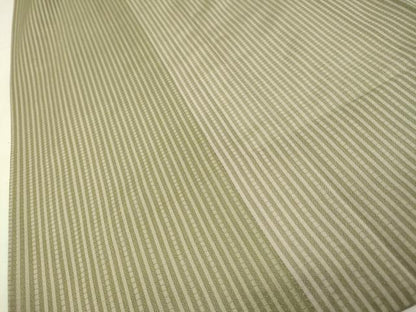 平和屋着物▽道行コート　スリーシーズン　春夏秋　塵除け　縞　暈し染　正絹　逸品　DABI7058fe