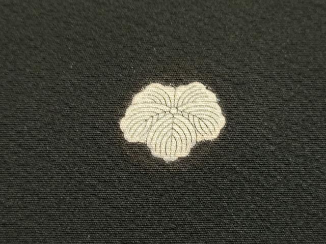 平和屋着物●豪華黒留袖　作家物　駒刺繍　吉祥花文　金糸　正絹　逸品　DABI7063fe
