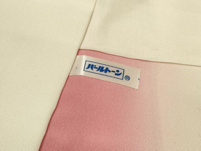 平和屋着物▼訪問着　舞蝶花文　薔薇　暈し染　金彩　正絹　逸品　DABI7065fe