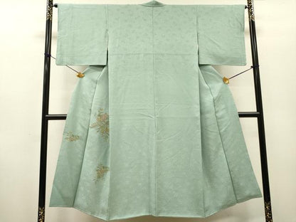 平和屋着物▼中国三大刺繍　スワトウ刺繍　汕頭刺繍　総刺繍　色留訪問着　辻が花　正絹　逸品　DABI7077fe