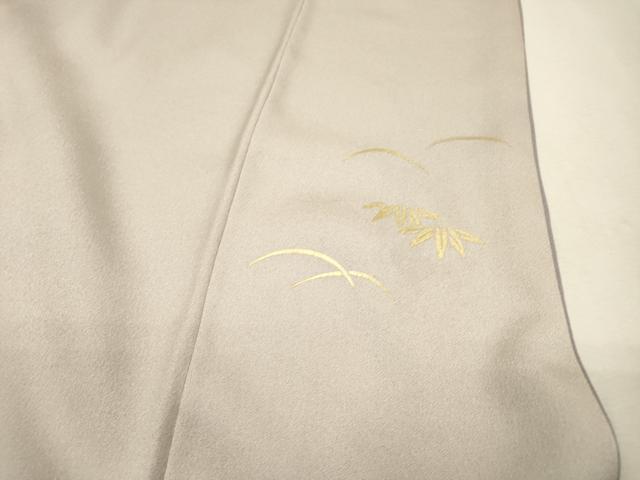 平和屋着物▼訪問着　渡り橋風景文　暈し染　金銀彩　正絹　逸品　DABI7103fe