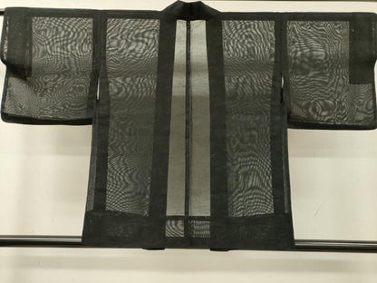 平和屋着物▽羽織　スリーシーズン　春夏秋　塵除け　風景文　正絹　逸品　DABI7259fe