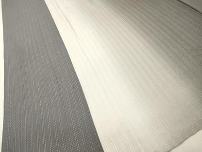 平和屋着物▽上質な小紋　単衣　間道　暈し染　正絹　逸品　DABI7292fe
