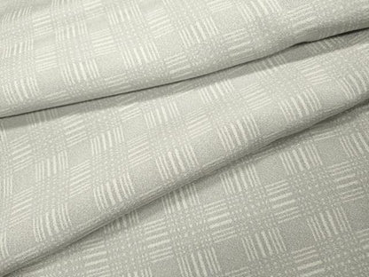 平和屋着物▽銀座世きね　小紋　単衣　格子　正絹　逸品　DABI7293fe