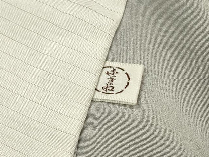 平和屋着物▽銀座世きね　小紋　単衣　格子　正絹　逸品　DABI7293fe