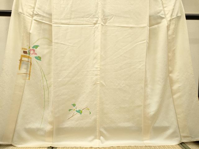 平和屋着物▽豪華色留袖　単衣　飾花文　正絹　逸品　DABI7304fe