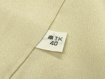 平和屋着物▼中国三大刺繍　スワトウ刺繍　汕頭刺繍　総刺繍　訪問着　地紙花唐草文　暈し染　正絹　逸品　未使用　DABI7322fe