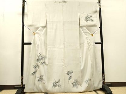 平和屋着物▼訪問着　松竹梅　暈し染　金彩　正絹　逸品　DABI7340fe