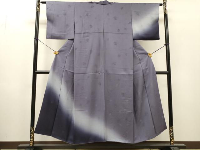 平和屋着物▼訪問着　舞花地紋　霞文　暈し染　正絹　逸品　DABI7352fe