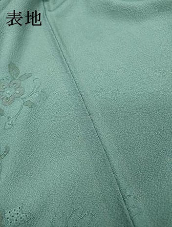 平和屋着物▼中国三大刺繍　スワトウ刺繍　汕頭刺繍　総刺繍　訪問着　向かい鳥正倉院花唐草文　正絹　逸品　DABI7354fe