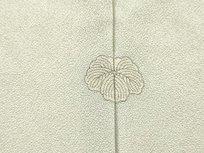 平和屋着物▼訪問着　作家物　手描き　雀　紫陽花　白鷺　正絹　逸品　DABI7361fe