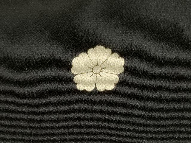 平和屋着物▼豪華黒留袖　刺繍　花唐草文　暈し染　金銀糸　正絹　逸品　DABI7368fe