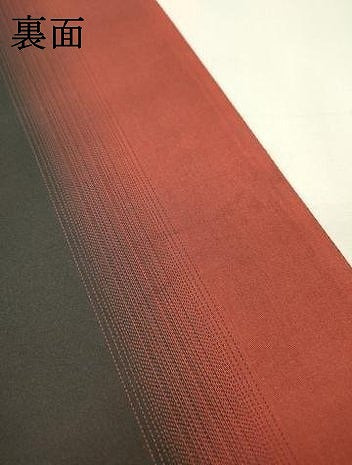 平和屋着物▼両面　六通柄袋帯　唐織　舞桜　金糸　正絹　逸品　DABI7507fe