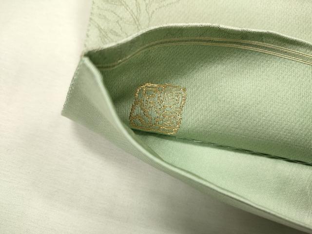 平和屋着物▼六通柄袋帯　器物花文　金糸　正絹　逸品　DABI7909fe