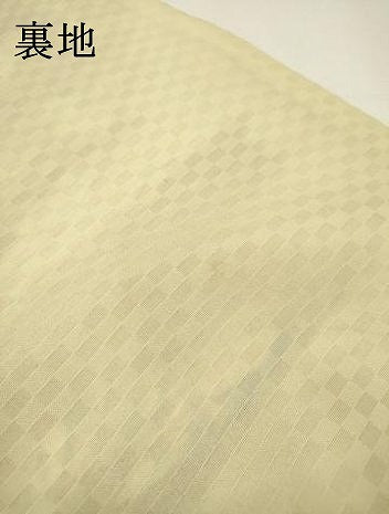 平和屋着物▼六通柄袋帯　舞桜　金銀糸　正絹　逸品　DABI7932fe