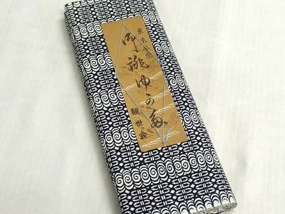 平和屋着物＊夏物　浴衣　反物　着尺　東京本染　注染　間道　綿　逸品　未使用　DABI8033we