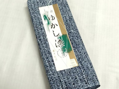 平和屋着物＊夏物　浴衣　反物　着尺　注染　ゆかし染　横段文　綿　逸品　未使用　DABI8040we
