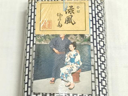 平和屋着物＊夏物　浴衣　反物　着尺　注染　堅牢染色　石畳文　綿　逸品　未使用　DABI8049we