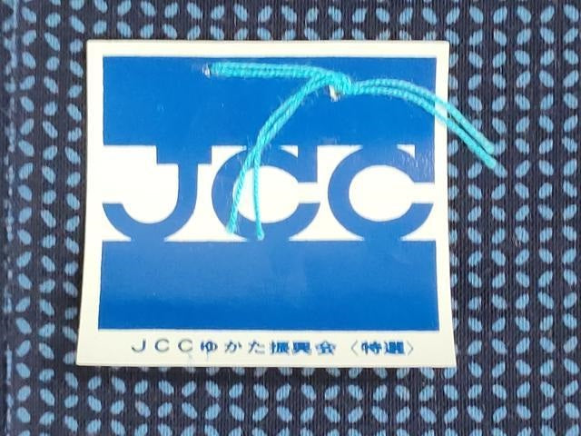 平和屋着物＊夏物　浴衣　反物　着尺　注染　割付文様　綿　逸品　未使用　DABI8076we