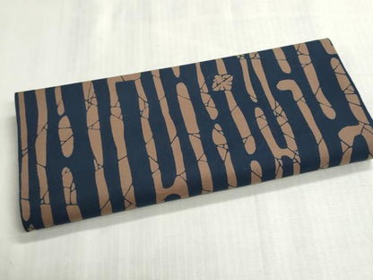 平和屋着物＊夏物　男性　浴衣　反物　着尺　注染　抽象文様　キングサイズ　綿　逸品　未使用　DABI8089we