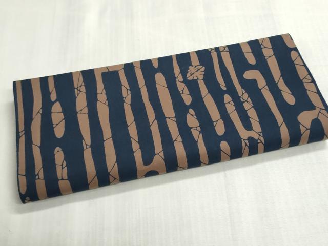 平和屋着物＊夏物　男性　浴衣　反物　着尺　注染　抽象文様　キングサイズ　綿　逸品　未使用　DABI8089we