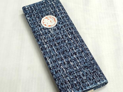 平和屋着物＊夏物　浴衣　反物　着尺　注染　変わり横段文　三越扱い　綿　逸品　未使用　DABI8091we