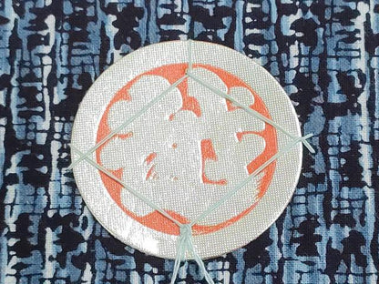平和屋着物＊夏物　浴衣　反物　着尺　注染　変わり横段文　三越扱い　綿　逸品　未使用　DABI8091we