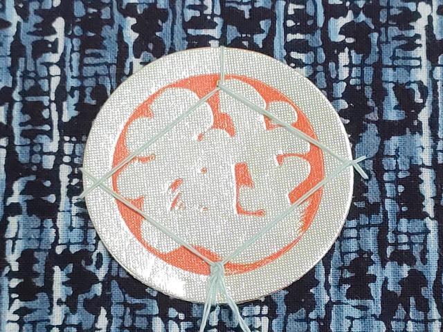 平和屋着物＊夏物　浴衣　反物　着尺　注染　変わり横段文　三越扱い　綿　逸品　未使用　DABI8091we
