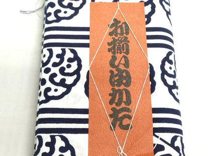 平和屋着物＊夏物　浴衣　反物　着尺　注染　三勝染　四股名　相撲　力士　玉ノ富士 玉輝山 片男波　綿　逸品　未使用　DABI8094we