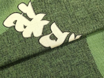平和屋着物＊夏物　男性　浴衣　反物　四股名　相撲　力士　貴乃花　綿　未使用　DABI8099we